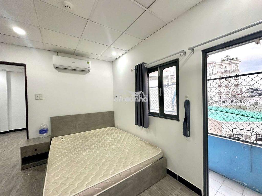 🔥Ngã tư phú nhuân-căn hộ 1 phòng ngủ full nt -tách bếp-ban công-40m2 - 3