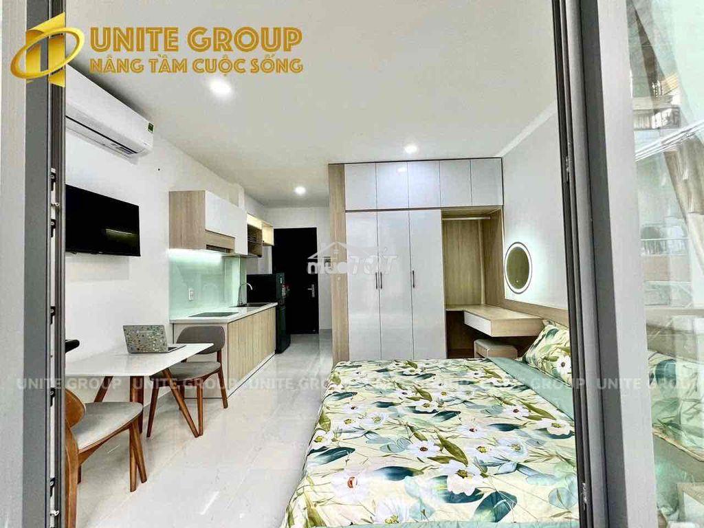 Thuê ngay studio ban công 35m2 tại chu văn an gần trường đh uth - 2