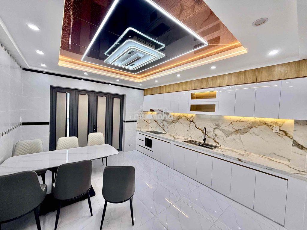 Cho thuê nhà đẹp mới xây thiết kế hiện đại sẵn nội thất - 4