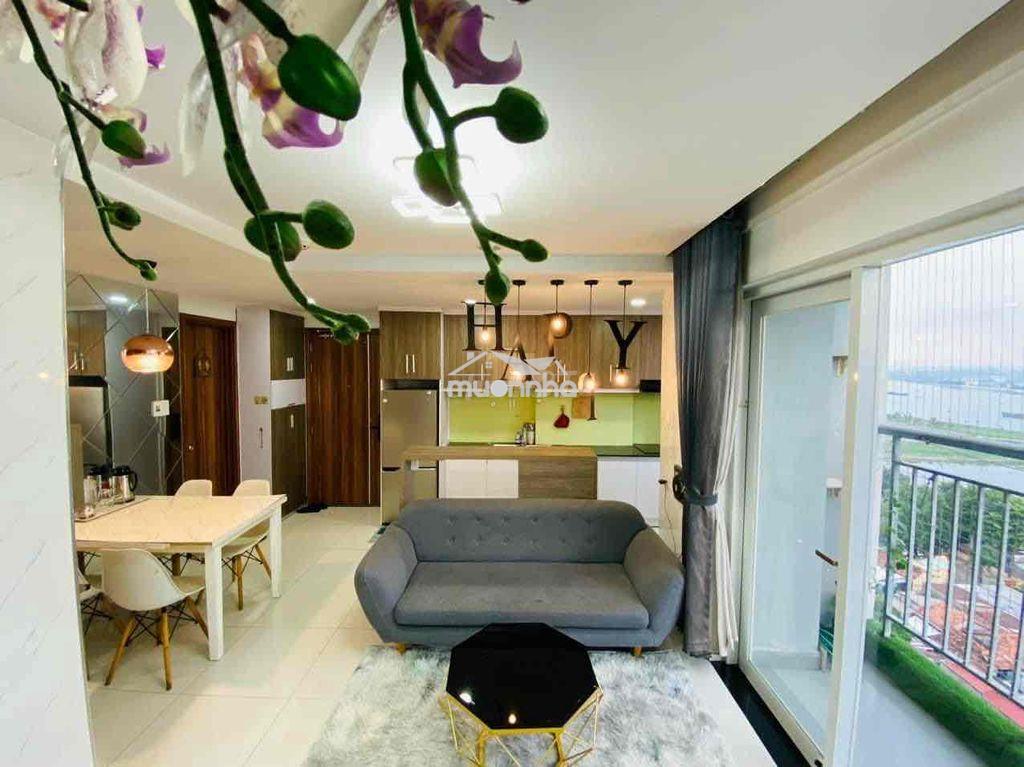 Gđ cho thuê căn góc 2pn+2wc samsora riverside full nội thất - 2