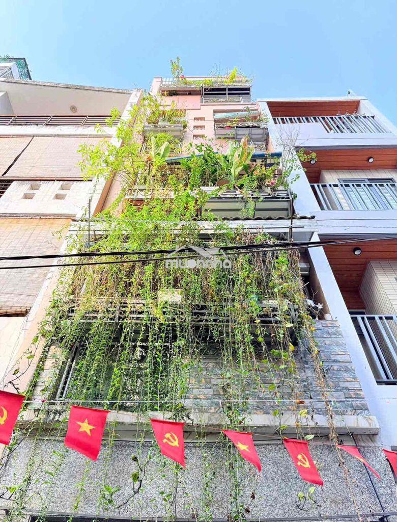 Hẻm xe hơi nguyễn đình chiểu p4 q3 dt 3.1 x 9 27m2 5tầng giá 7.7 tỷ tl