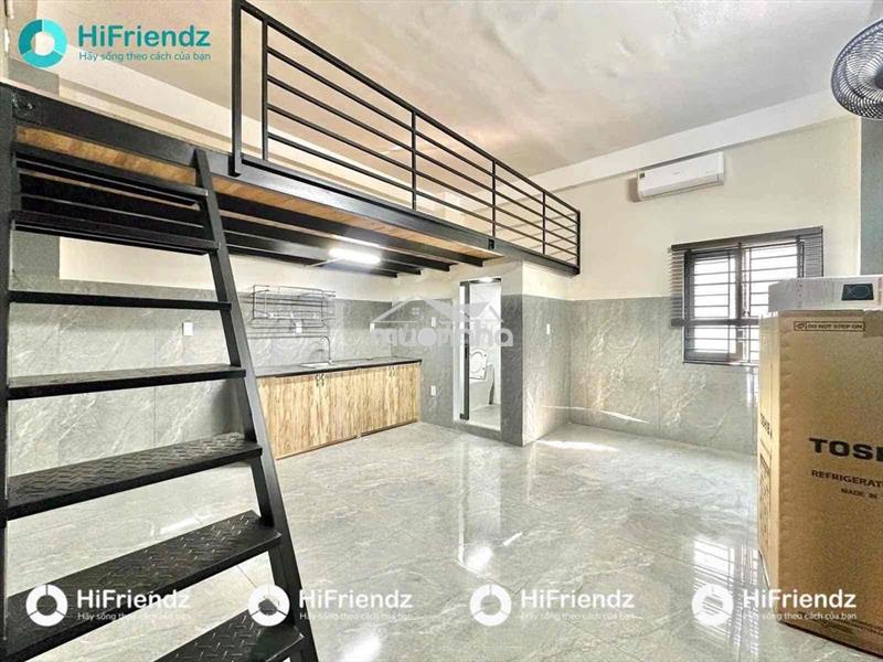Căn hộ mini gác cao free xe+dịch vụ có thang máy gần thpt bình tân