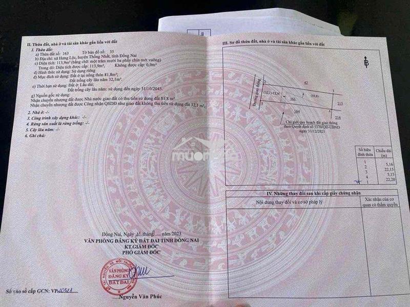 Bán đất đồng nai giá rẻ