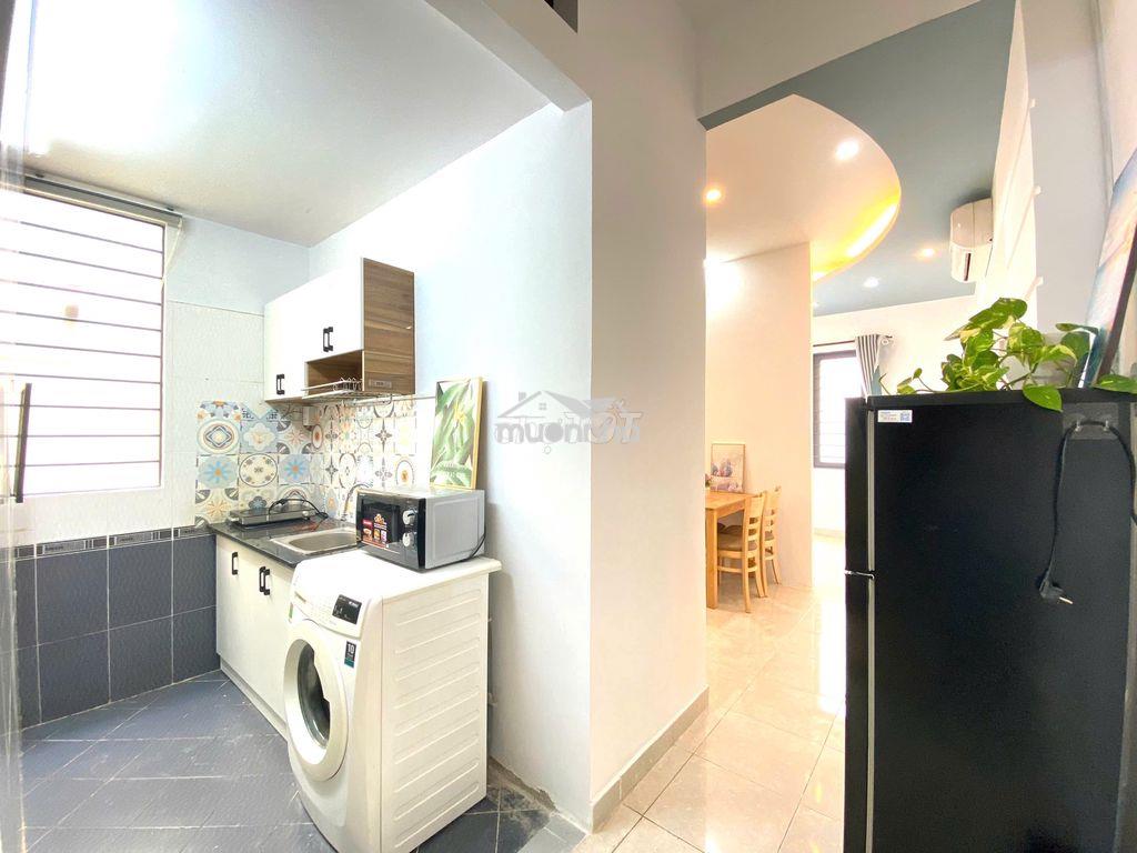 Cho thuê chdv bình thanh 1pn, full nội, cửa sổ, 30m2, 9tr - 4