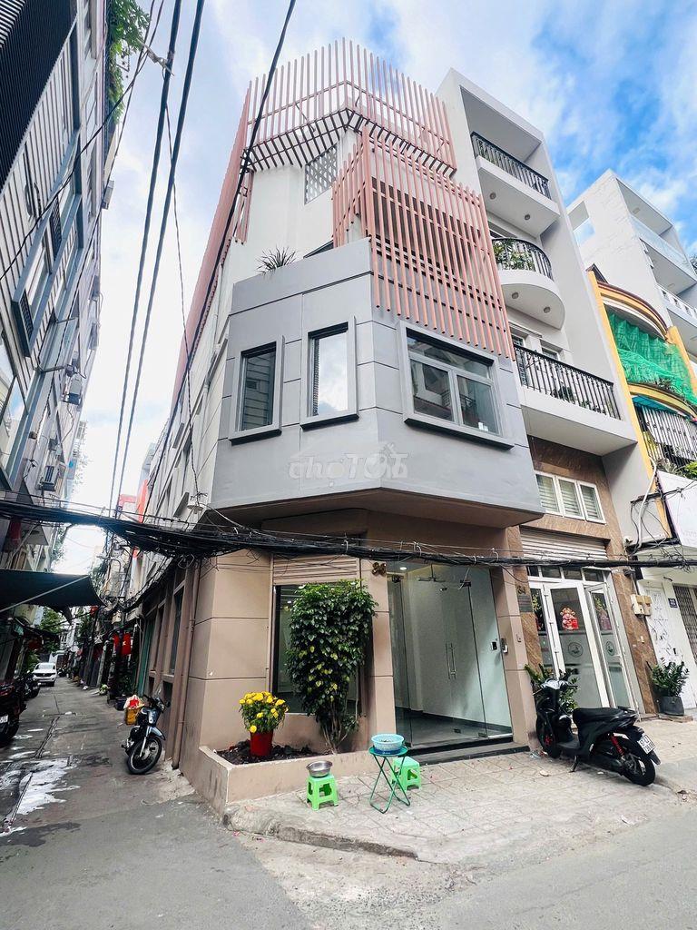 Cho thuê nhà gócc 2mt cù lao q.pn 5m x 15m 4tầng giá thuê 48tr/th tl