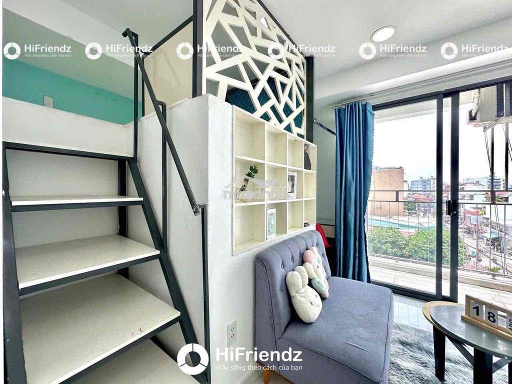 Cho thuê căn hộ duplex ban công siêu đẹp ngay gần lê trọng tấn - 4