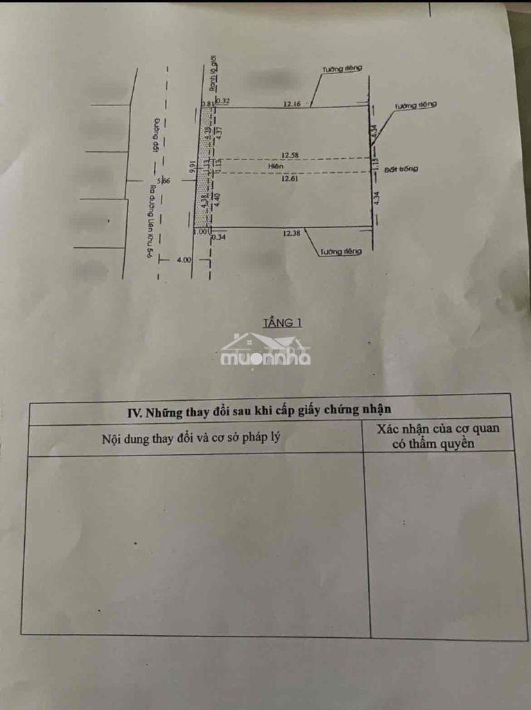 Bán gấp 10x14m thu nhập 12tr ngay tân kỳ tân quý