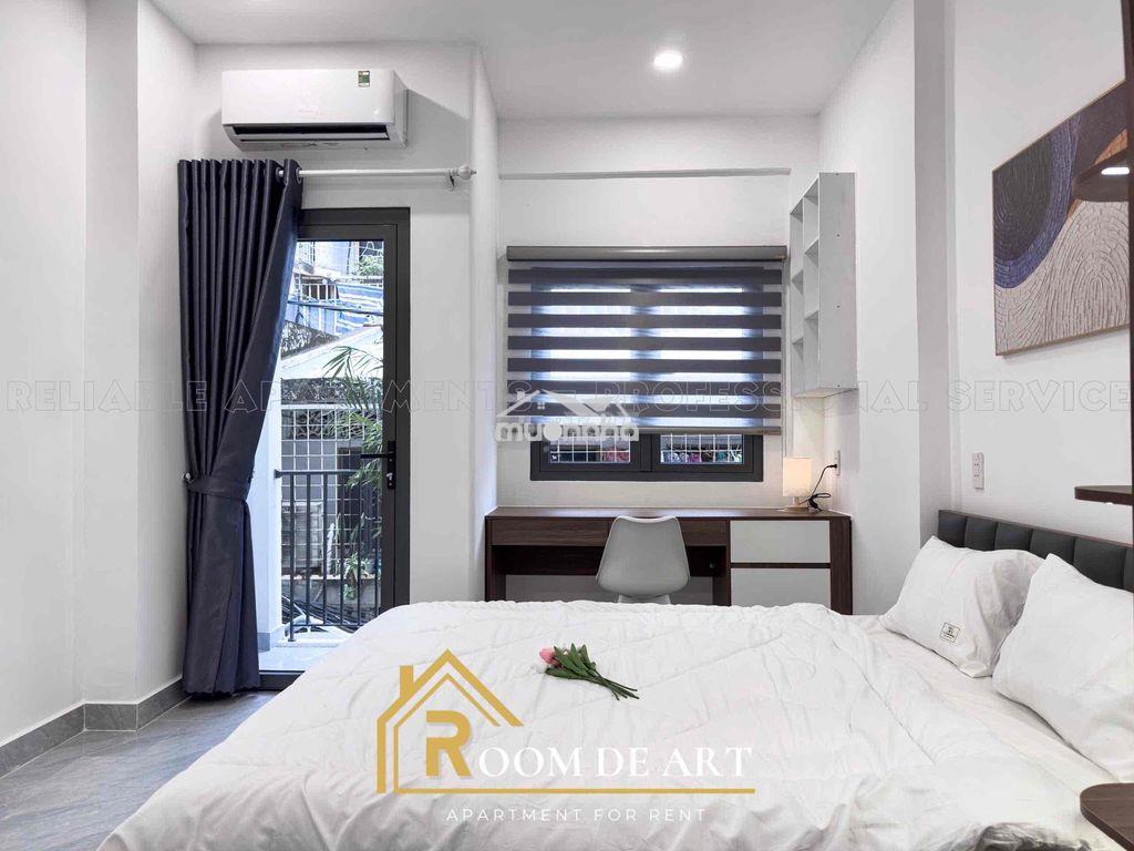 Cho thuê căn hộ full nội thất, ban công lớn hoà hảo quận 10 gần ueh - 4