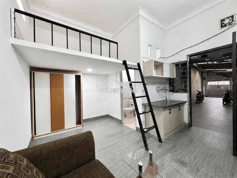 Phòng trệt tô ký , đối diện cvpm,  gác , máy lạnh
