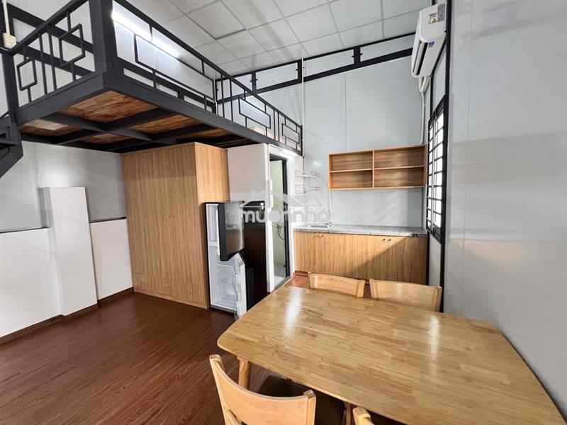 Phòng duplex 35m2, có kệ bếp, full nt, cửa sổ, tại 117/12 ba vân.