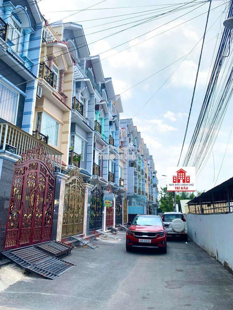  Nhà phố 3 lầu 4x15m, xe hơi nhà kdc a.d.vương p16 q8 gần v.v.kiệt