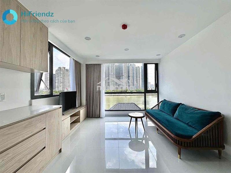 Q2📍căn hộ 1pn view sông ⚜️nhà mới chất lượng cao✅khu gần cầu sài gòn