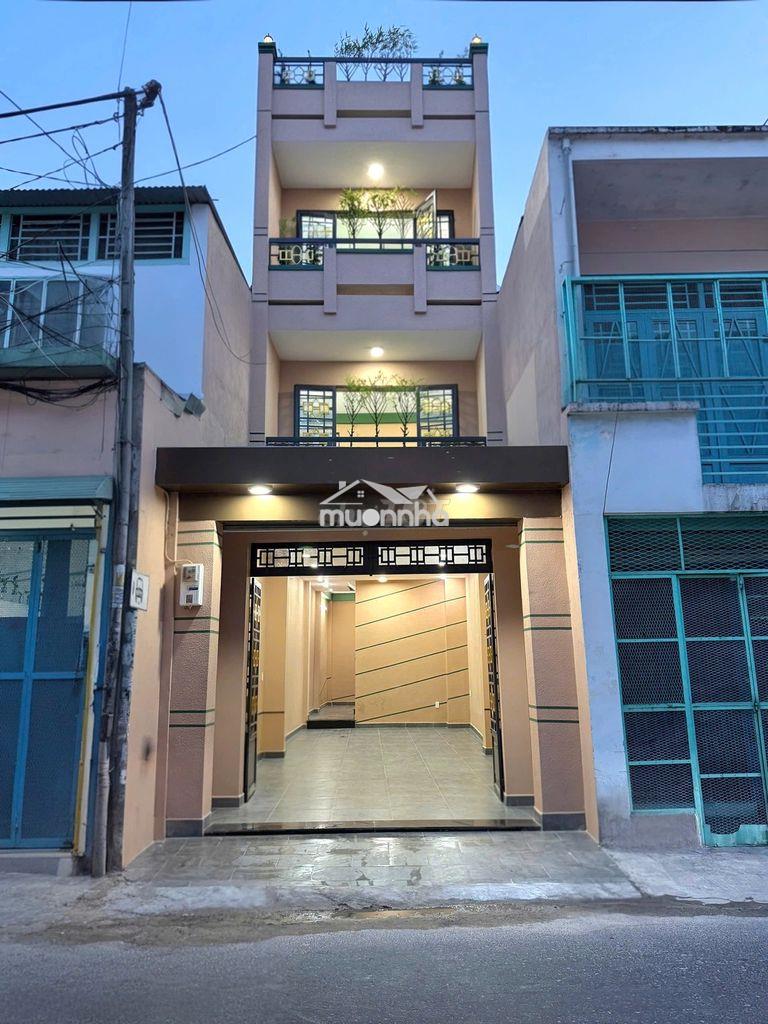 Cho thuê nhà nc mtkd hồng lạc- tân bình. dt 4x18- 3 lầu nhà mới