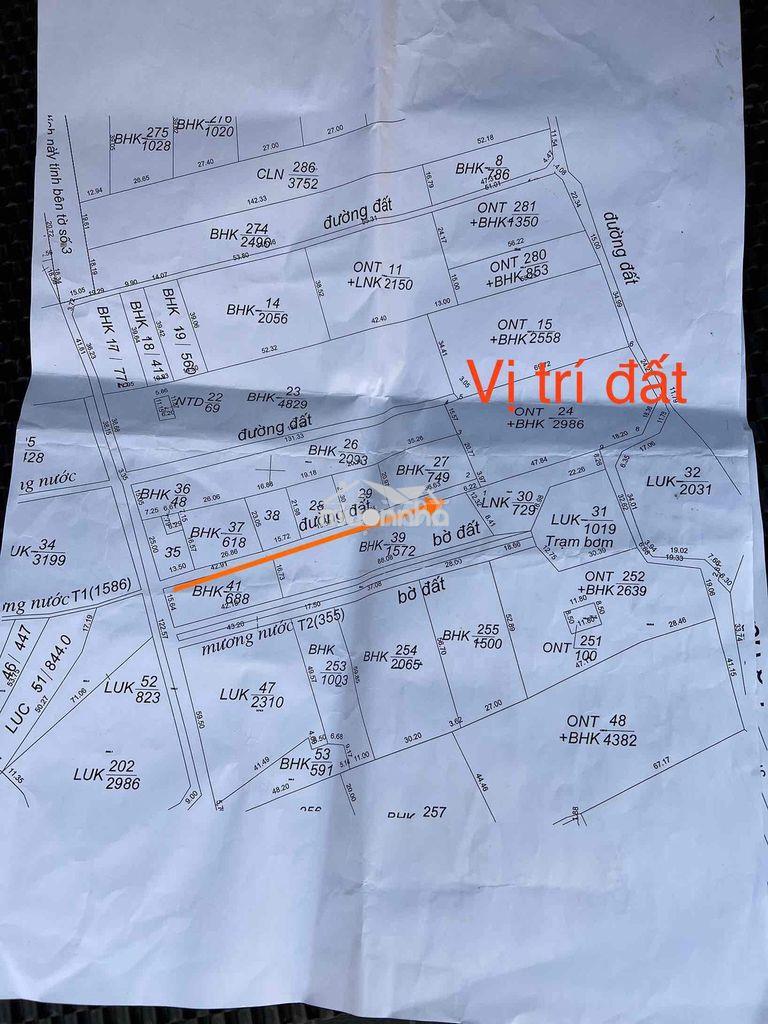 Đất view sông đồng nai 3000m2 thổ cư 300m2 giá 14ty tại tân triều - 2
