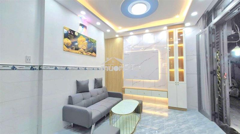 Nhà 3tầng sát cầu chữ y quận 8 - ngang 6.2m - full nt cao cấp - 4.đ