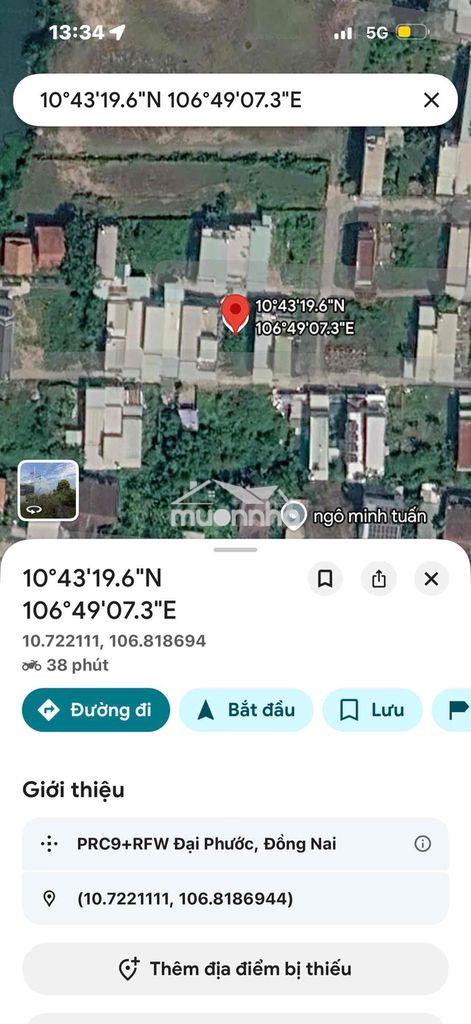 Bán đất 2 mặt tiền trước sau cực đẹp tại đại phước, nhơn trạch - 2