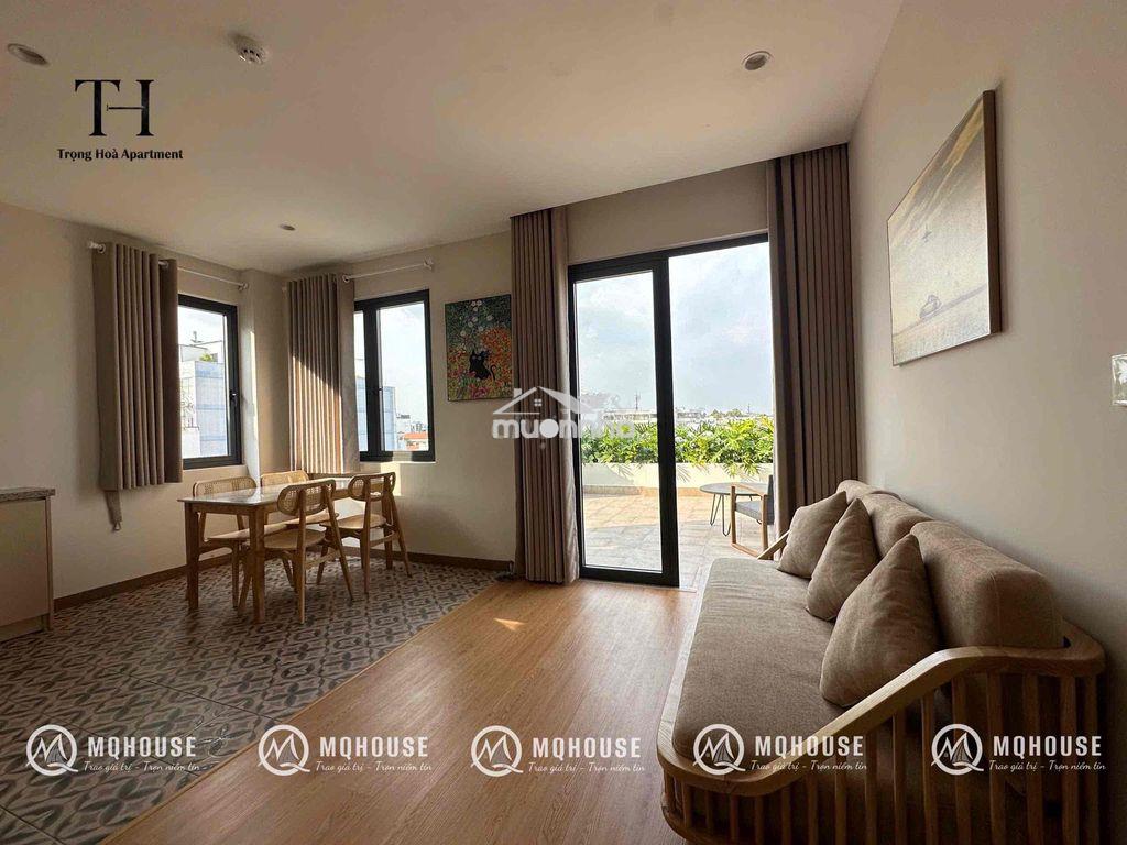 🏡Căn hộ cho thuê dạng 2pn 1pk ban công gần ngã 4 phú nhuận - full nt🏡 - 4