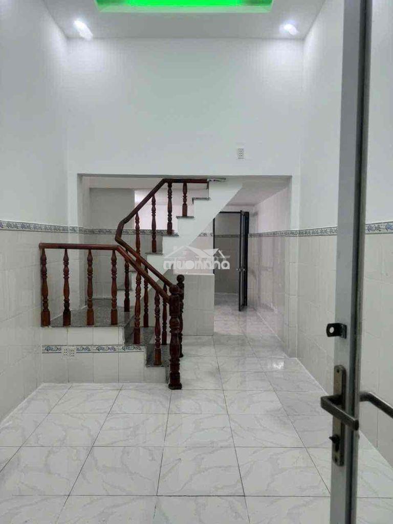 Cho thuê nhà mới xây tân thới hiệp q12 80m 1đúc lửng 1pn 2wc giá 4,8tr - 2