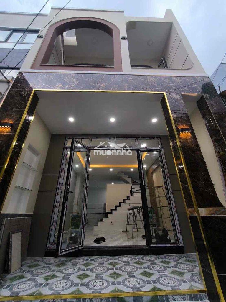 Nhà mới hẻm 3m lương thế vinh.dt:4.5m x 11m trêt lầu 2pn 2wc