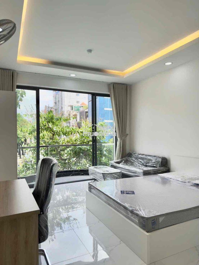 Chung cư mini mới đẹp sạch sẽ có ban công full nội thất mặt tiền thanh