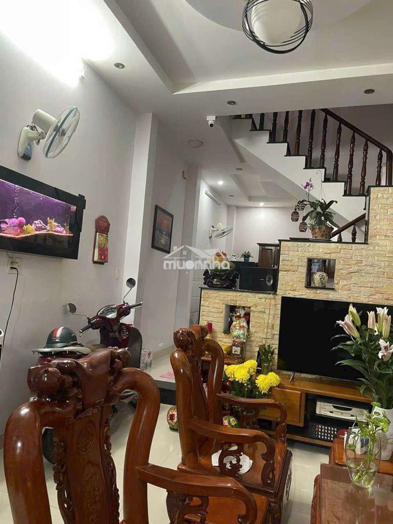 ❤Cho thuê nhà 1trệt 3lầu st,4pn 5wc hẻm xe hơi mã lò - 2