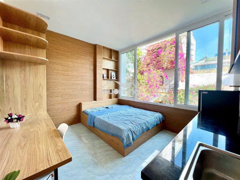 Cho thuê studio cửa sổ lớn-view siêu đẹp nguyễn gia trí nhỉnh 6 triệu