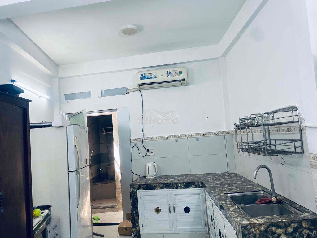 Phòng trọ đầy đủ máy lạnh, tủ lạnh, quạt, bếp….đẹp - 3