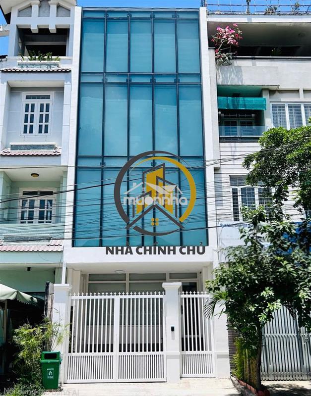 Nhà đường hoàng hoa thám diện tích: 5x20m hầm nổi trệt 3 lầu cho thuê