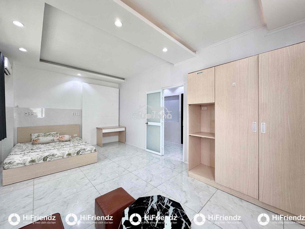 Căn hộ 1pn tách bếp full nội thất(máy giặt riêng) - ngay ngã tư bốn xã - 2