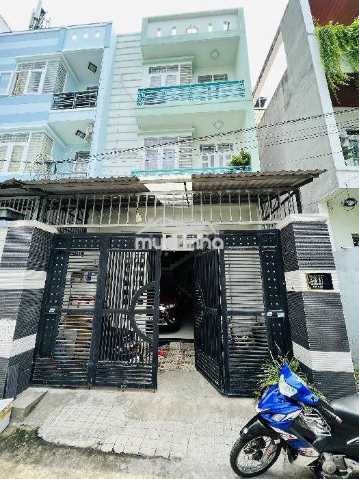 Hơn 5 tỷ-nhà q12, ngang 5x16m, gara 2 oto, 4t bề thế, hẻm xe hơi thông
