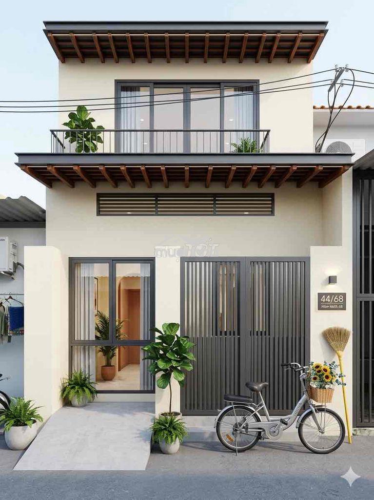 Nhà 2 tầng - 26m2 - ngang 3.9m nở hậu tài lộc - ngay sau uỷ ban q9 cũ