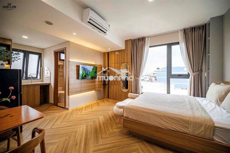 Cho thuê căn hộ mới xây full nội thất siêu đẹp ngay bình thạnh