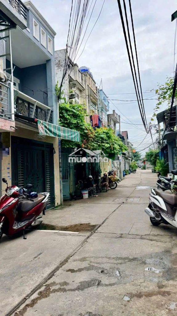 Nhà đẹp, đường rộng 5m, (3,3x10) trệt, 1lầu, 2pn, tân thới hiệp, q12 - 3