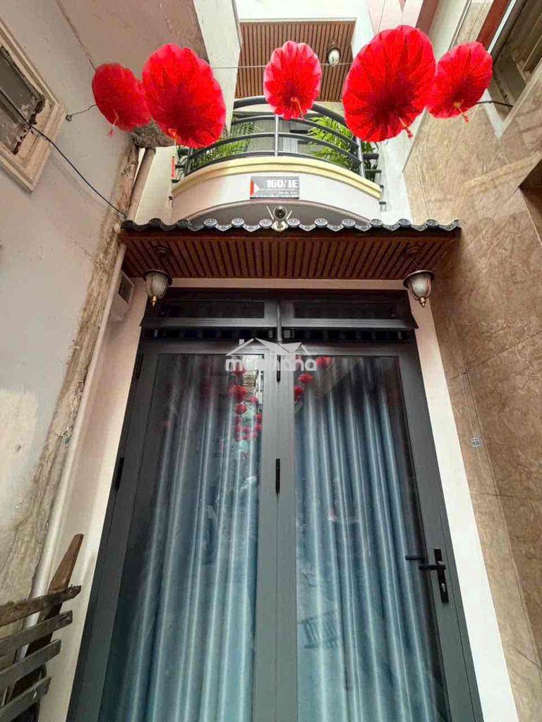 Nhà đường hồng lạc, 3.5x5.6m, xây mới full nội thất 2pn 2wc, giá 3.55