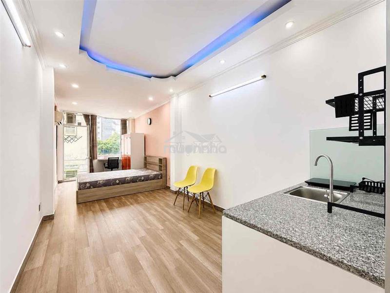 Cho thuê căn 1pn nguyên tầng lầu 50m2_bancông_mgr_gần viettel tower q3