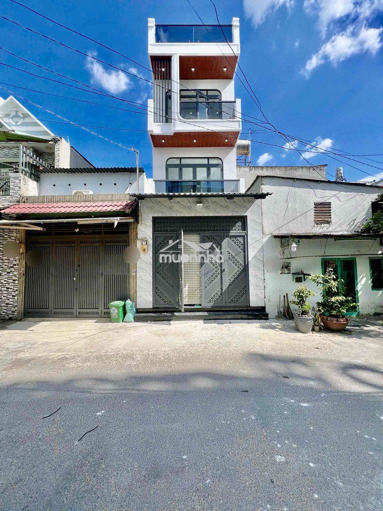 Nhà bình tân ( 4 x 12m ) nhà xây mới