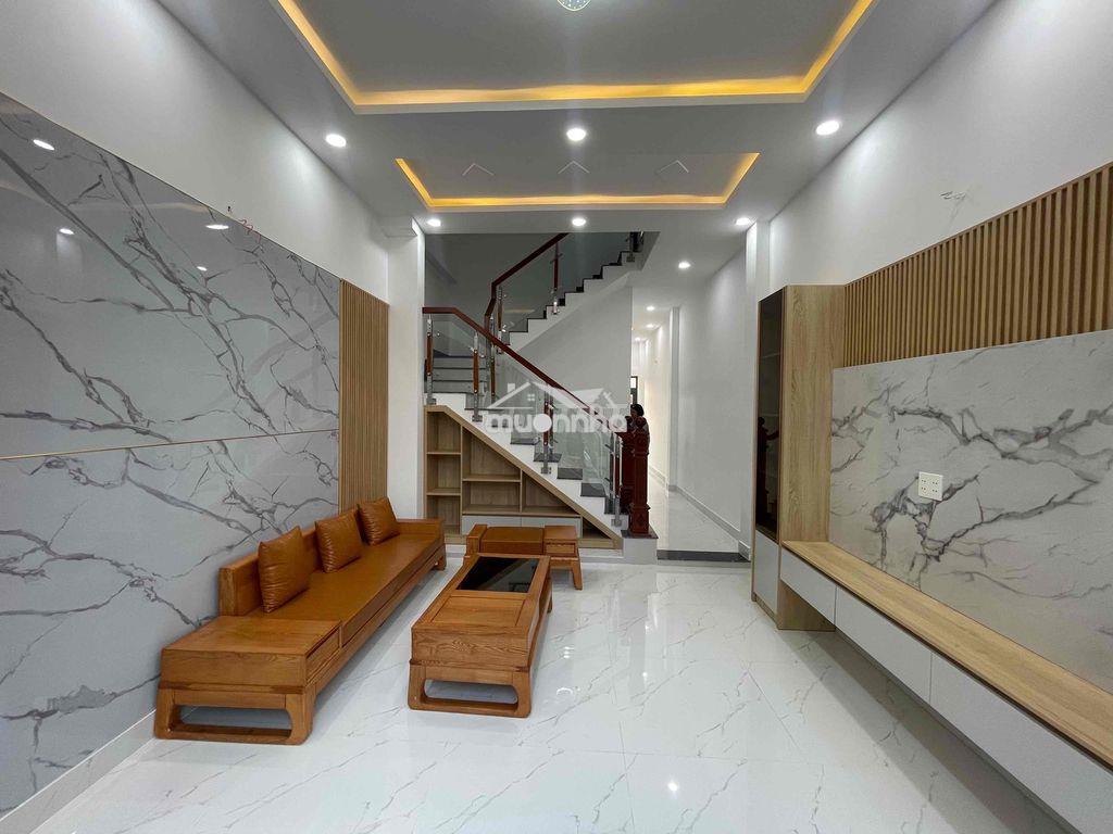 Nhà 1 trệt 1 lầu đẹp full nội thất 4x20m hẻm ô tô tân xuân 1 vào 100m - 3