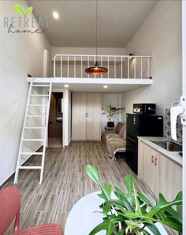 Duplex gác cao thoáng mát - tòa nhà thang máy ngay dương quảng hàm