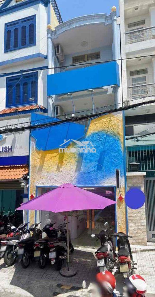 Cho thuê nhà 4 tầng_ nguyễn gia trí_ bình thạnh, 4x21 kinh doanh ngay