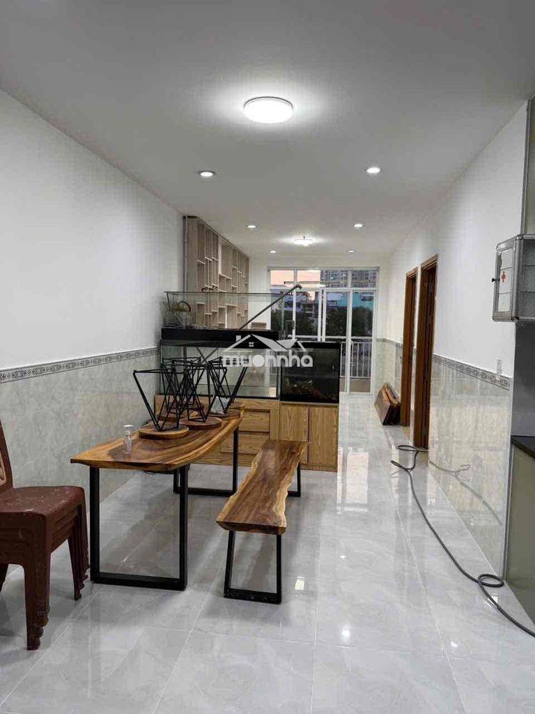 Cho thuê ch bình đông xanh q8 90m2 3pn 2wc full nội thất view sông - 2