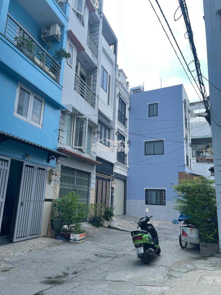 HẺM XE HƠI QUẬN BÌNH THẠNH 2 TẦNG 44M2 CHỈ 6,3 TỶ FULL NỘI THẤT 3PN