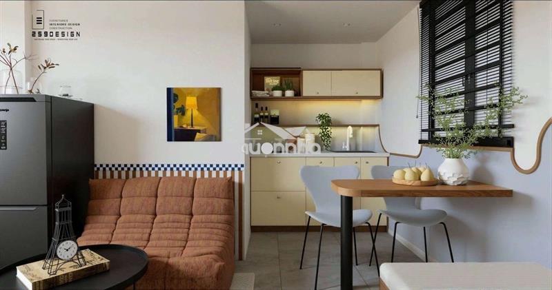 Duplex mới xây cực thơ đường ô tô