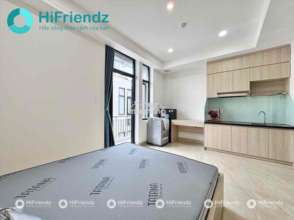 Phòng studio mới rộng rãi full nội thất máy giặc riên ở được 2-3 người - 2