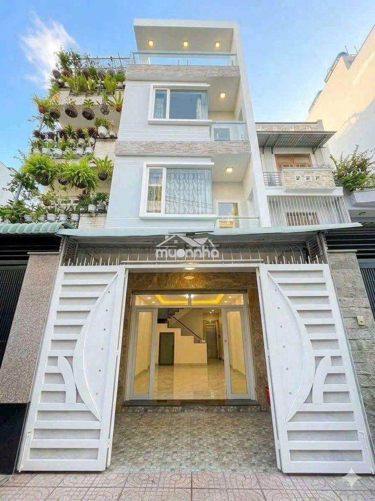 Hẻm xe hơi_ dt 4×16_ 4 tầng_ 7ph8wc_ đang sửa bàn giao mới_ chỉ 26tr