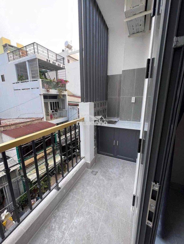 Cho thuê gác có ban công sẵn nội thất ngay âu dương lân quận 8 - 2