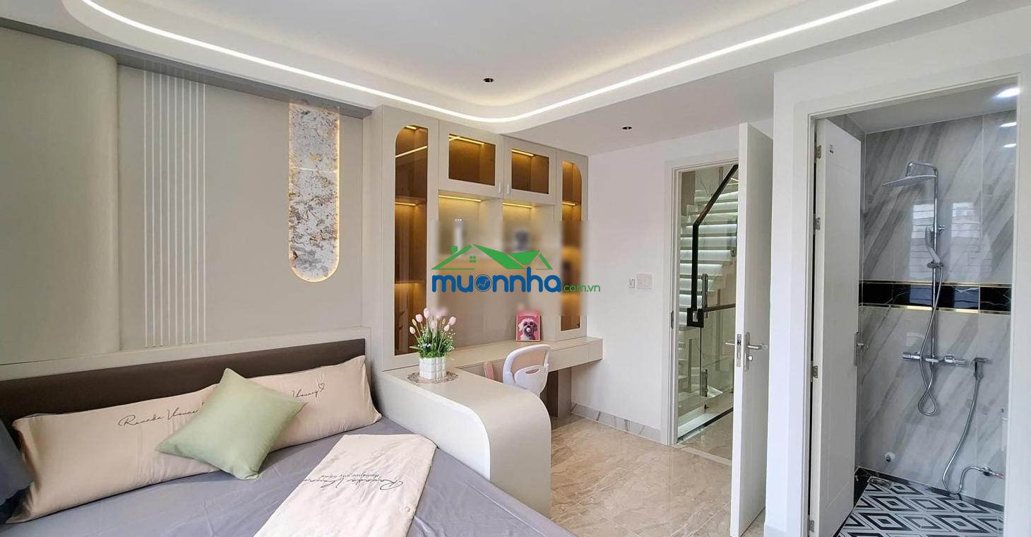 Nhà 5 tầng có thang máy hxh quang trung, gò vấp chỉ 9,x tỷ