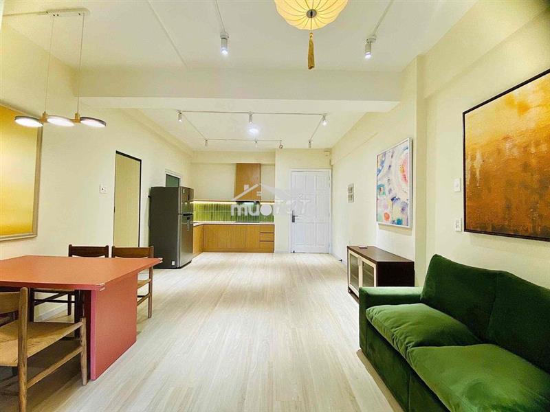 Cho thuê căn hộ 2pn - tách bếp - rộng 70m2 - hai bà trưng q3