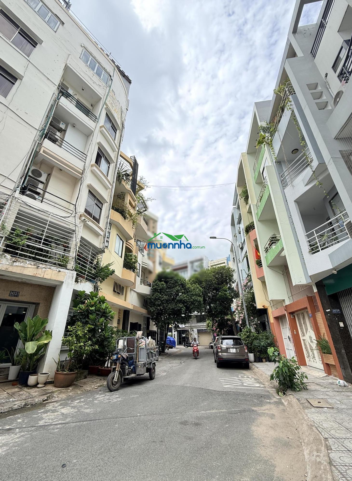 Diện tích 86m - hẻm xe hơi - xây mới cao tầng - ngay học viện cán bộ chu văn an. - 2