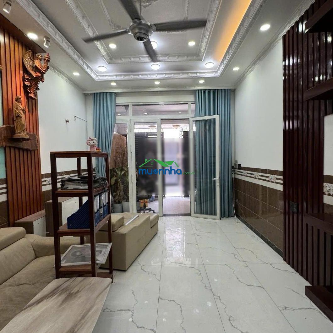 Đối diện cityland, bán nhà p10 gò vấp 68m², 4 tầng, 4pn, hẻm xe tải 6m, 10t+