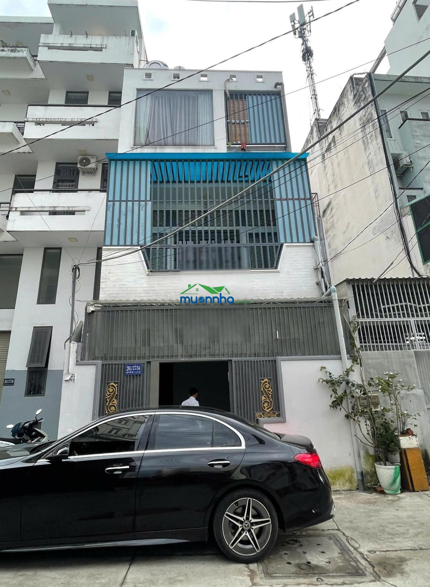 Cần tiền bán gấp nhà hẻm 5m chu văn an - dt: 5x12m. vuông vức. pháp lý chuẩn chỉnh - bán gấp - 2